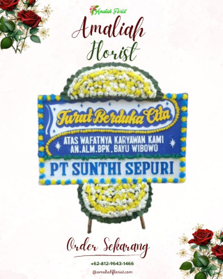 Papan Bunga Duka di Yiginua
