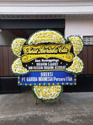 Papan Bunga Duka di Yiginua