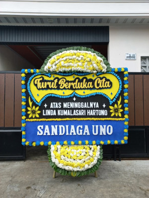 Papan Bunga Duka di Yiginua